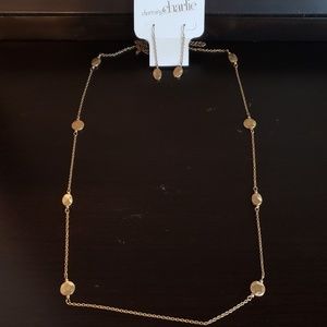 Charming Charlie Necklace and Earring Set